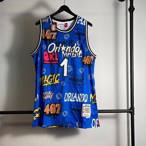 Men's Mitchell & Ness Orlando Magic Hardaway Jersey size XL or XXL